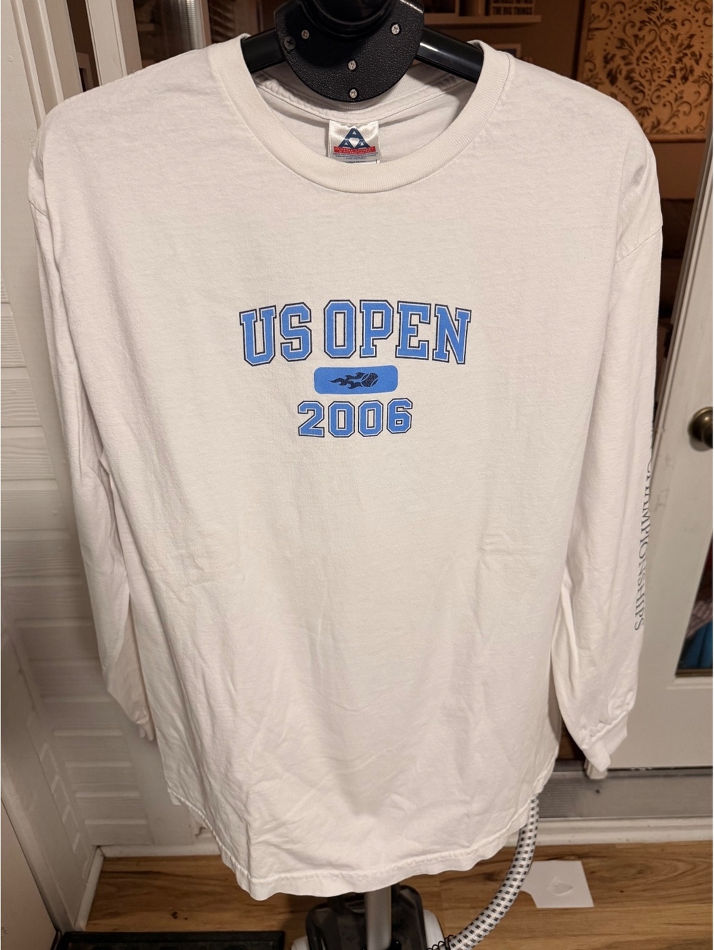 US Open 2006 white long sleeve T-shirt
